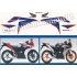 Autocollants stickers Honda CBR 125 R année 2011