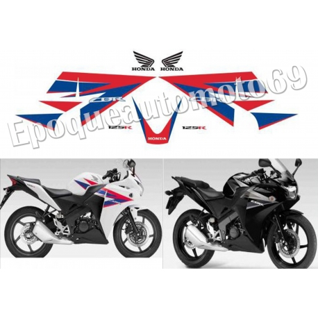 AUTOCOLLANTS STICKERS HONDA CBR 125 R 2006 