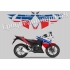 AUTOCOLLANTS STICKERS HONDA CBR 125 R ANNÉE 2015