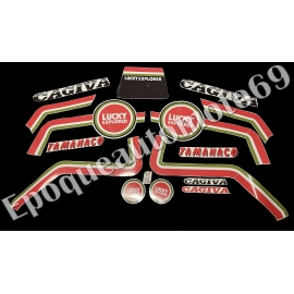 Autocollants stickers Cagiva tamanaco 125 lucky explorer