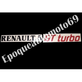 Autocollants stickers Renault 5 Gt turbo