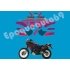 Autocollants - Stickers yamaha Xtz tenere 750 de 1995