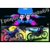 Autocollants stickers Yamaha 125 dtlc bleu 1HR année 1986