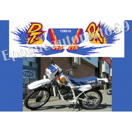 AUTOCOLLANTS STICKERS YAMAHA DT 175 ANNÉE 1993 À 1995