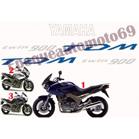 Autocollants - stickers Yamaha TDM TWIN 900 année 2003 -2004