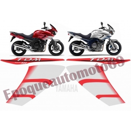 Autocollants - stickers Yamaha TDM TWIN 900 année 2008