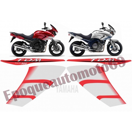 Autocollants - stickers Yamaha TDM TWIN 900 année 2008