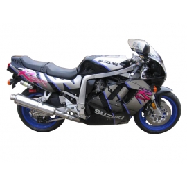 Autocollants - stickers Suzuki GSX-R 750 année 1992 version noir /gris