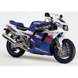 Autocollants - stickers Suzuki GSX-R 750 année 1994 version bleu /blanc