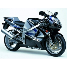 Autocollants - stickers Suzuki GSX-R 750 2000 version Noir/argent