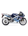 Autocollants - stickers Suzuki GSX-R 600 2003 version Blanc/bleu