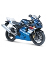 Autocollants - stickers Suzuki GSX-R 600 2004 version blanc/bleu