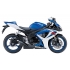 Autocollants - stickers Suzuki GSX-R 600 2006 version Blanc/bleu