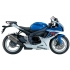 Autocollants - stickers Suzuki GSX-R 600 2012 version Blanc/bleu