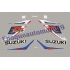 Autocollants - stickers Suzuki GSX-R 600 2013 version Blanc/bleu