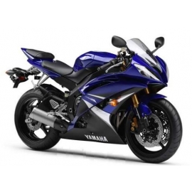 Autocollants Stickers Yamaha YZF-R6 2008 - version bleu