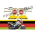 Autocollants stickers Aprilia ETV 1000 caponord LUCKY EXPLORER