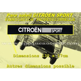 Pare soleil Citroen Sport