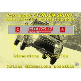 Pare soleil Citroen Sport