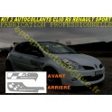 2 Autocollants clio RS sport