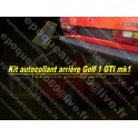 Kit autocollant arrière Volkswagen Golf 1 Mk1