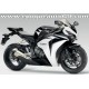 Honda CBR 1000RR 2010 - version blanc / noir