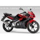 Honda CBR 125 R année 2009 version rouge / noir