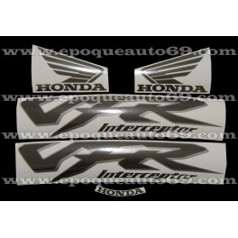 Autocollants - Stickers Honda VFR 800i année 1998 version rouge