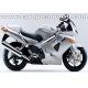 Autocollants - Stickers Honda VFR 800i année 1998 version argent