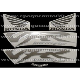 Autocollants - Stickers Honda VFR 800i année 1999 version noir