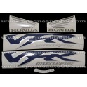 Autocollants - Stickers Honda VFR 800i année 1999 version bleu