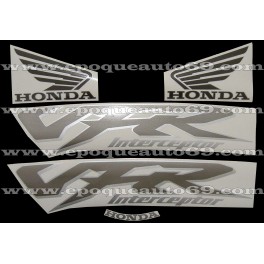 Autocollants - Stickers Honda VFR 800i année 1999 version vert