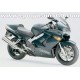 Autocollants - Stickers Honda VFR 800i année 1999 version vert