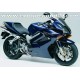 Autocollants - Stickers Honda VFR 800i année 2002 version bleu nuit