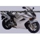 Autocollants - Stickers Honda VFR 800i année 2002 version argent 