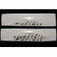 Autocollants - Stickers réservoir Honda Shadow spirit argent chromé