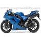 Autocollants - Stickers KAWASAKI ZX-10R année 2007 version bleu