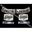 Autocollants - Stickers KAWASAKI ZX-10R année 2008 version vert