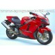 Autocollants - Stickers KAWASAKI ZX-12R année 2004 version rouge